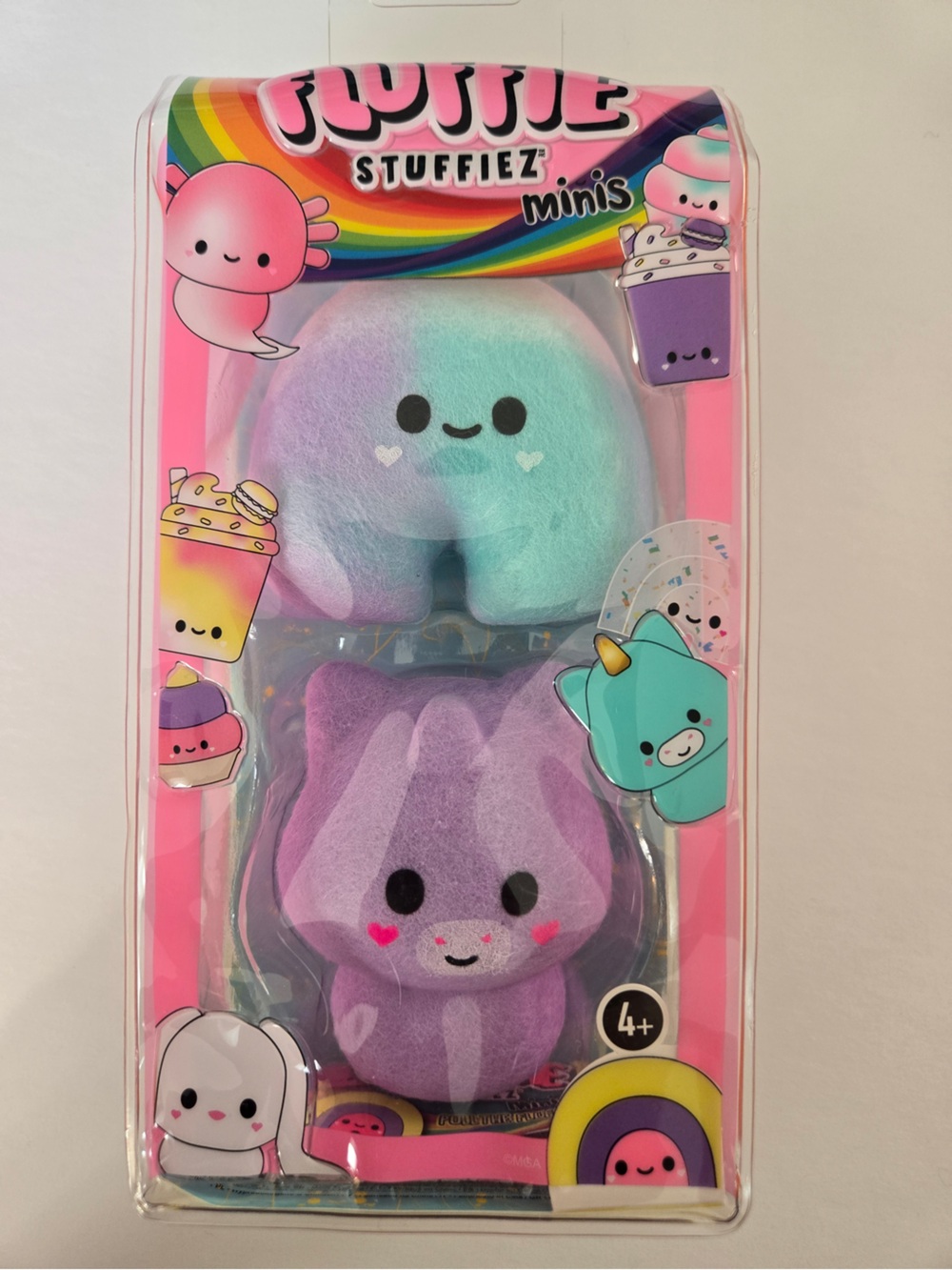 Fluffie Stuffiez Minis Plush Duo - Purple & Teal